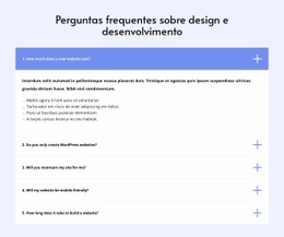 Perguntas Frequentes Sobre Design - Construtor De Sites Fácil De Usar