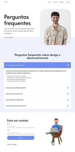 Perguntas Frequentes Sobre Web Design - Melhor Design De Modelo De Site