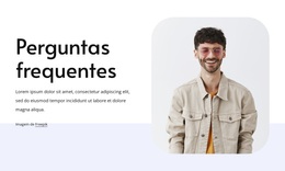 Baixe O Tema WordPress Para Bloco De Introdução De Perguntas Frequentes