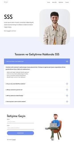 Web Tasarımı Hakkında SSS - Duyarlı WordPress Teması