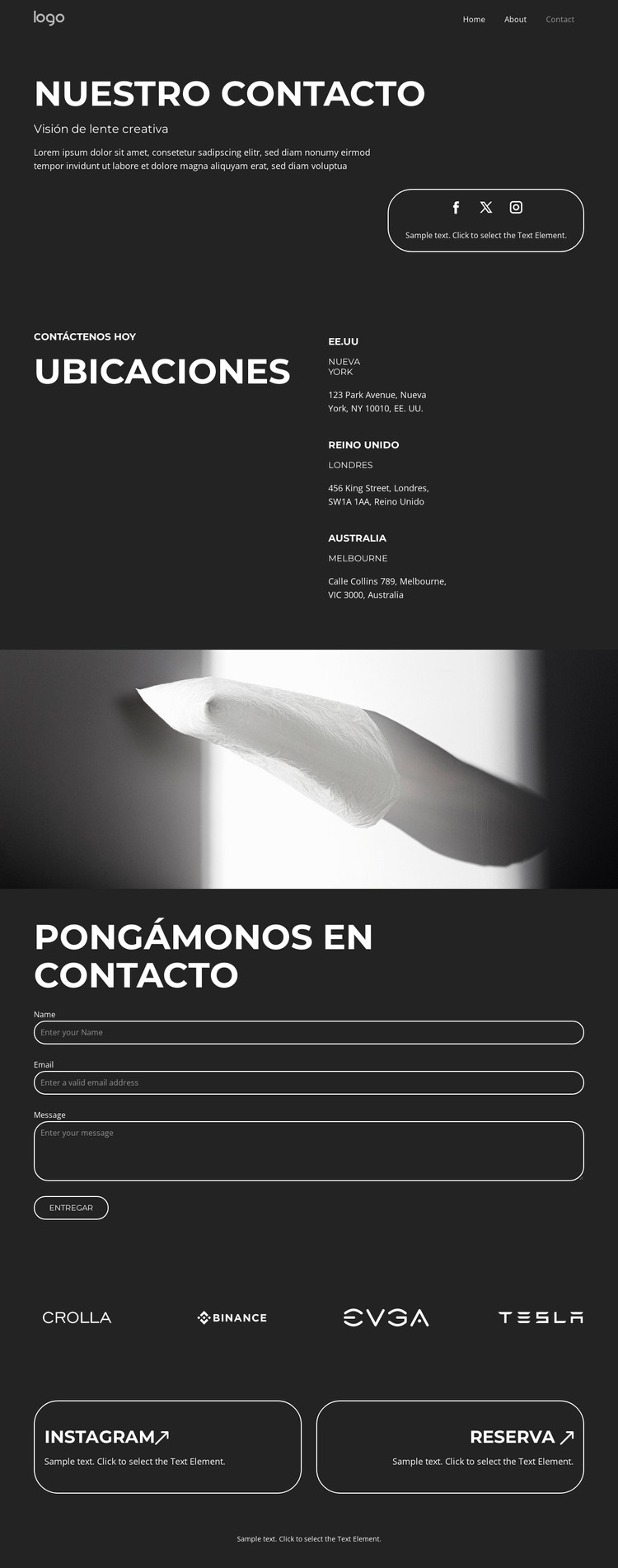 Dominando la composición visual Plantilla HTML