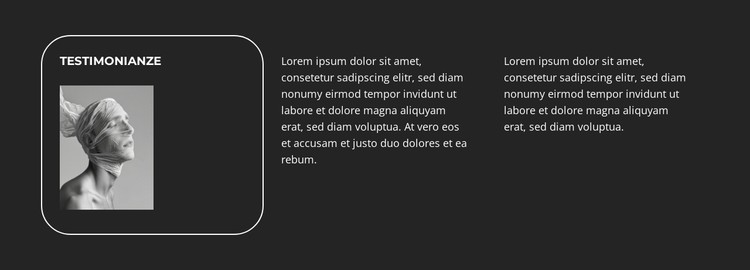 L'arte della fotografia Modello CSS