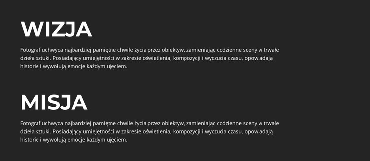 Tworzenie idealnych wspomnień Szablon CSS