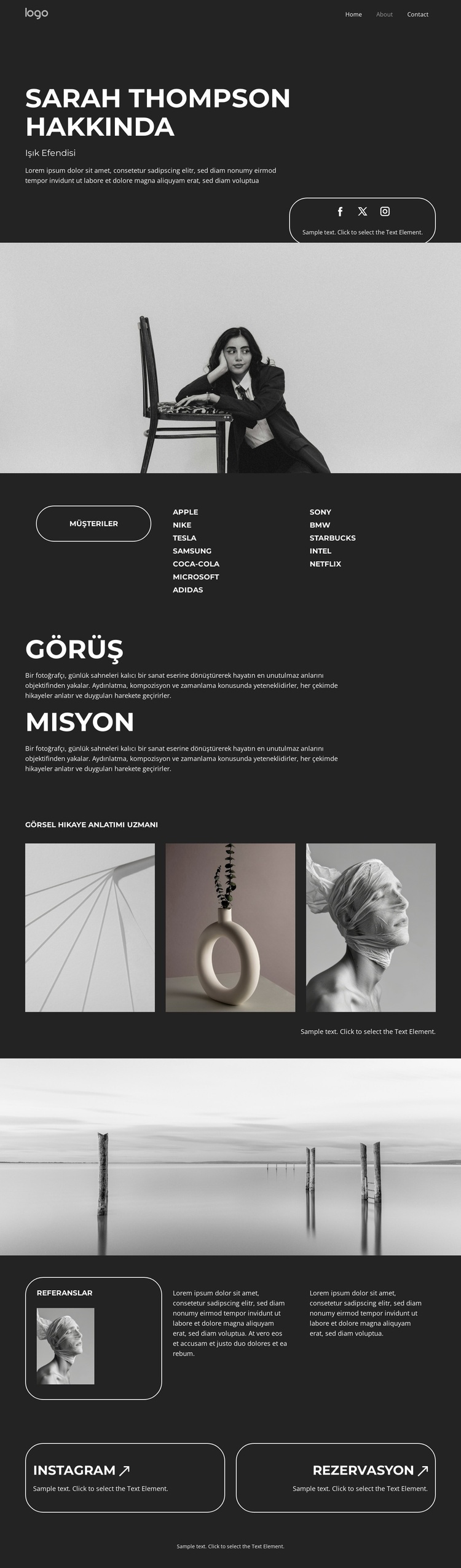 Her Çekimde Duygular WordPress Teması