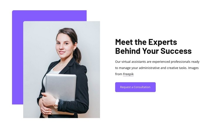 The best virtual assistants CSS Template