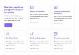 Nuestros Servicios Para Profesionales Ocupados