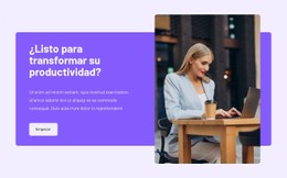 Transforme Su Productividad Plantilla Gratuita