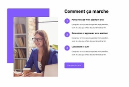 Votre Assistant Fiable À Tout Moment - Maquette De Site Web Réactive