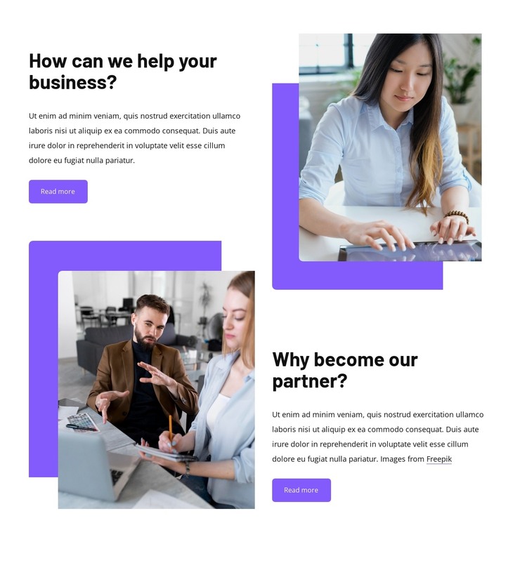 Our virtual assistants HTML Template