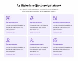 Személyre Szabott Virtuális Támogatás - Ingyenesen Letölthető Weboldal Tervezés