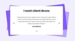 Blocco Testimonianze Con Forme