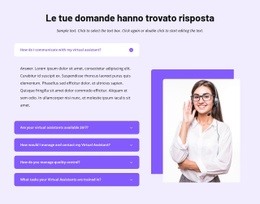 Mockup Di Sito Web Gratuito Per Le Tue Domande Hanno Trovato Risposta Nella Griglia