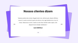 Bloco De Depoimentos Com Formas Download Gratuito Do Modelo CSS