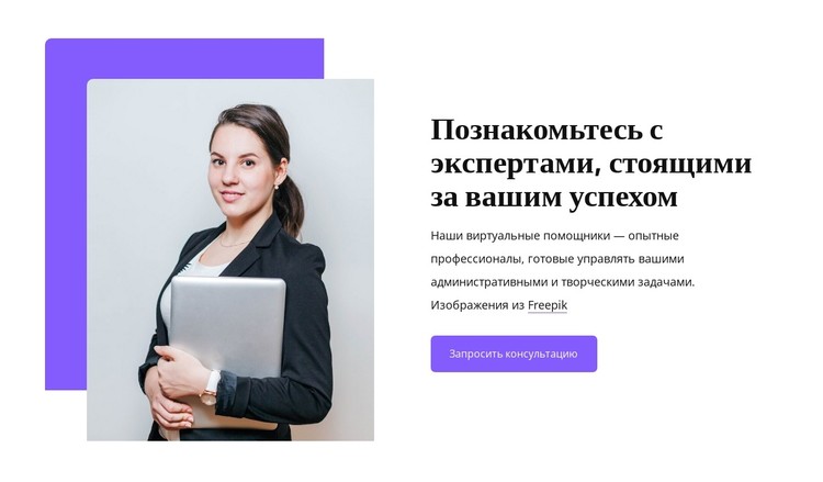 The best virtual assistants CSS шаблон