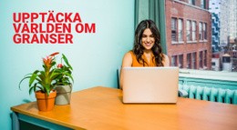 Upptäck Världen - Webbplatsmall För Företagspremium