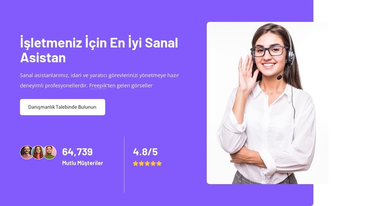 En iyi sanal asistan hizmeti WordPress Teması