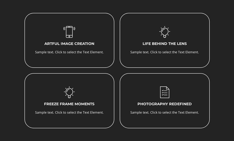 Photography Redefined Website Builder Templates