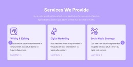 Services We Provide