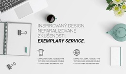 Návrh Webových Stránek Pro Nový Designový Zážitek