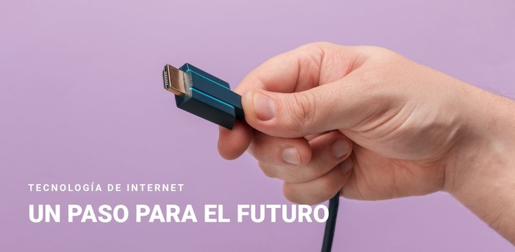 El futuro con tecnologías apasionantes Plantilla CSS