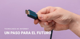Funcionalidad De Diseño De Tema Para El Futuro Con Tecnologías Apasionantes