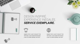 Nouvelle Expérience De Conception - HTML Template Builder