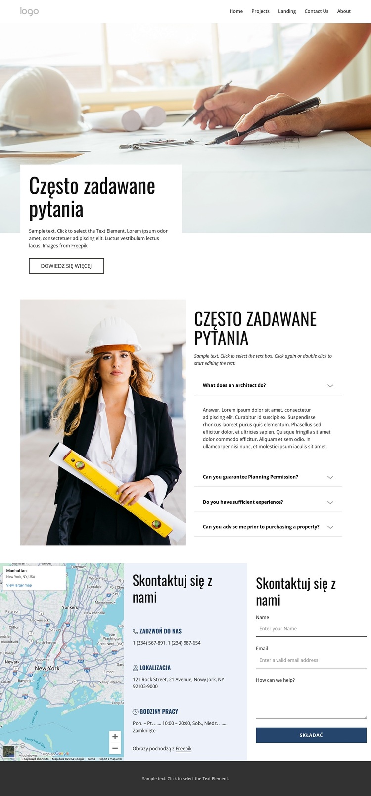 Często zadawane pytania dotyczące architektury Motyw WordPress