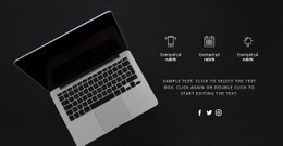 Digital Teknik CSS-Webbplatsmall