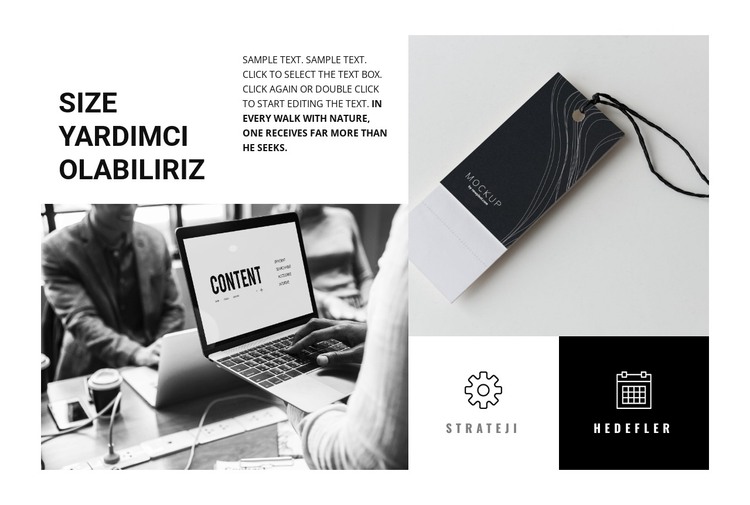 Danışmanlık Şirketi HTML Şablonu