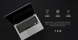 Digital Technologies - Creative Multipurpose Website Mockup