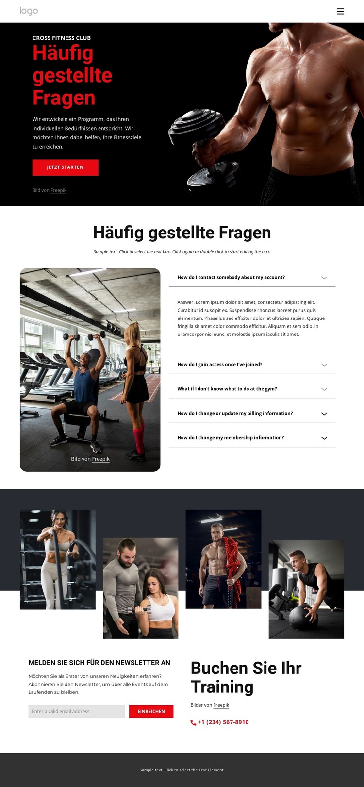 Häufig gestellte Fragen zur Mitgliedschaft HTML-Vorlage