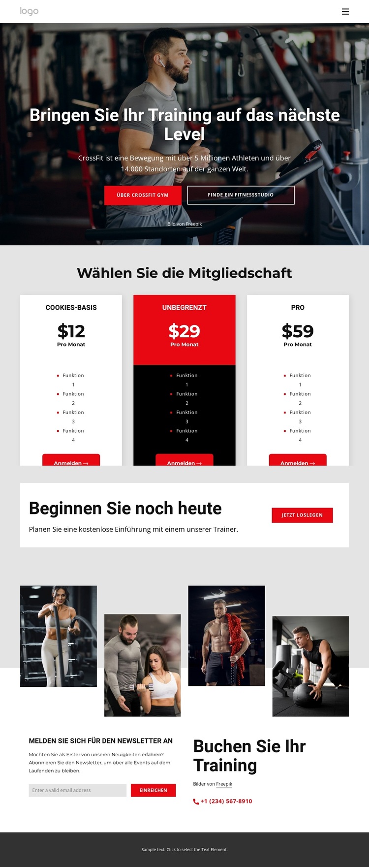 Einem Sportverein beitreten WordPress-Theme