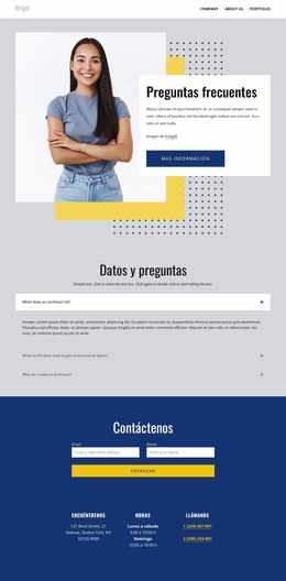 Lea Nuestras Preguntas Frecuentes - Plantilla Joomla 2024