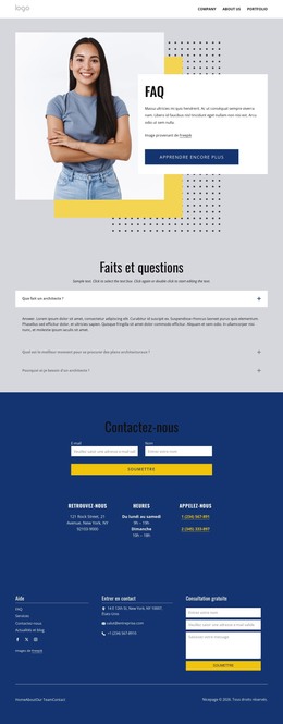 Modèles d'une page gratuits - Plus de 15 000 modèles d'une page