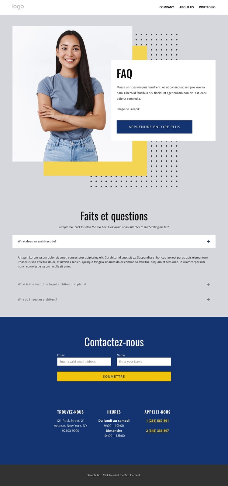 Lisez notre FAQ Thème WordPress