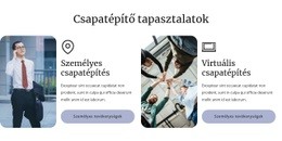 Csapatépítő Tapasztalatok