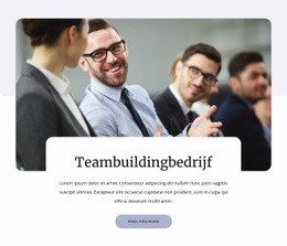 Teambuildingdiensten En -Activiteiten - HTML Builder Drag And Drop