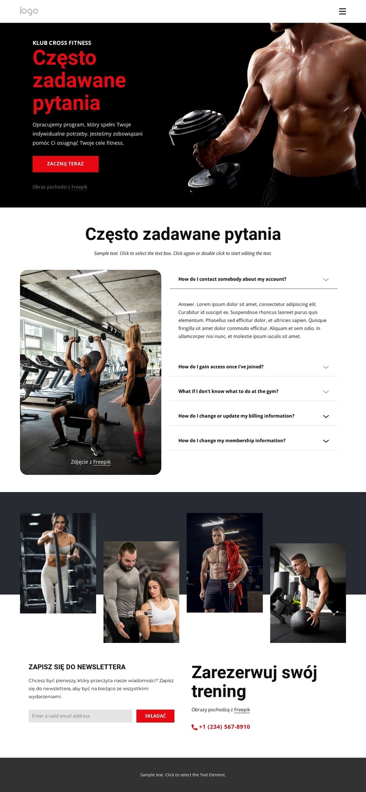 FAQ dotyczące członkostwa Motyw WordPress