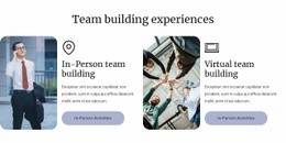 Team Building Experiences