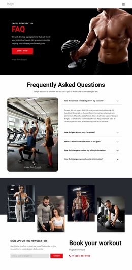 Membership FAQ - Creative Multipurpose Website Builder