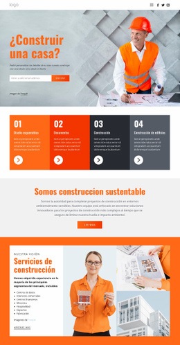 Arquitectura De Casa Innovadora - HTML Website Creator