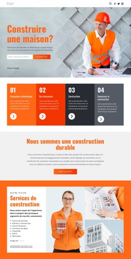 Architecture De Maison Innovante - HTML Website Creator