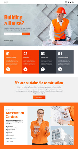 Ready To Use Joomla Template For Innovative House Architecture