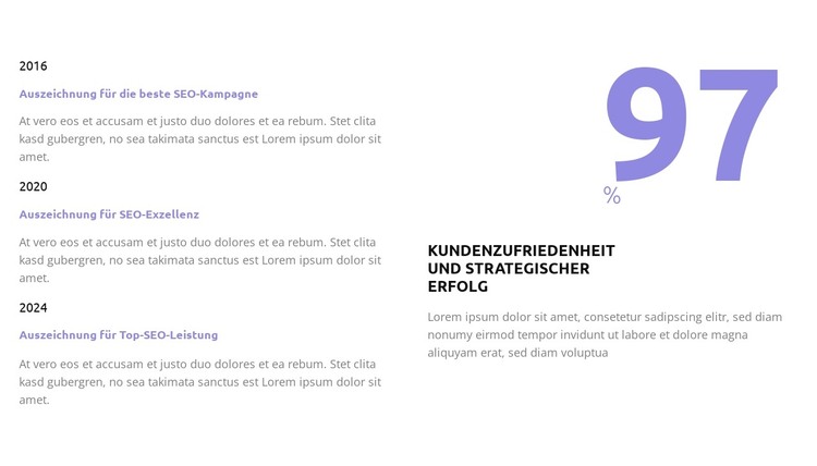 Effektive SEO HTML-Vorlage