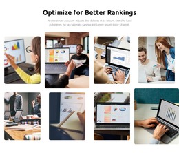 Rank Higher - HTML Template by Nicepage