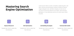 Unlock SEO Success - Template HTML5, Responsive, Free