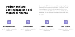 Sblocca Il Successo SEO - Modello Di Sito Web Semplice