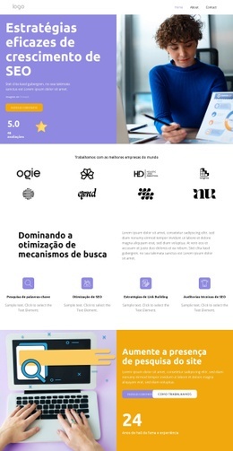 Satisfação Do Cliente - Modelo HTML5 Gratuito