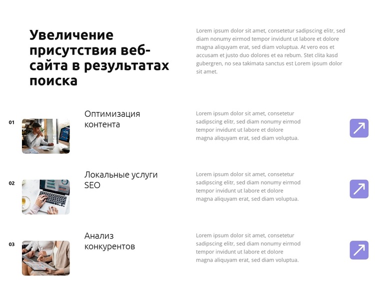 Оптимизируйте для улучшения рейтинга WordPress тема