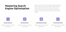 Unlock SEO Success - Website Mockup